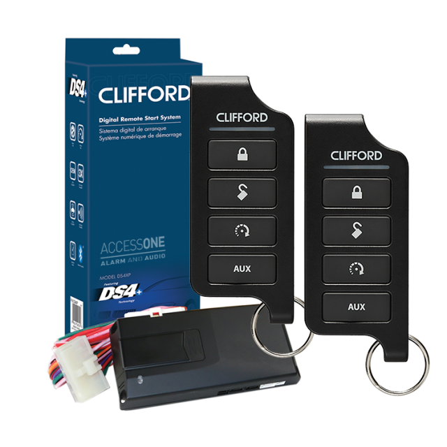 Clifford DS4 D9656X 1-Way Premium Security System